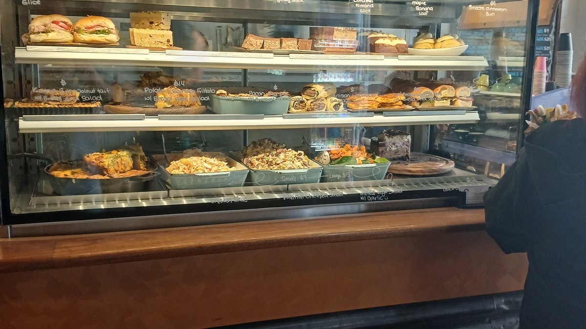 Cabinet display case — East End Cafe