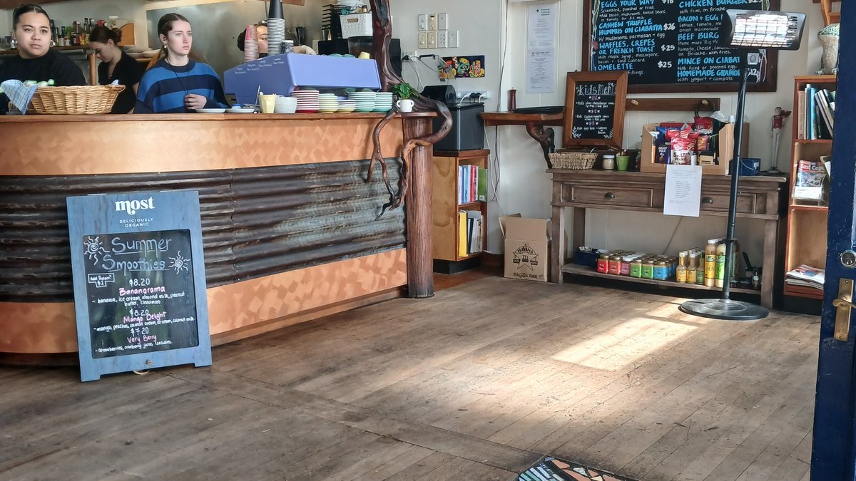 Team behind the counter — East End Cafe