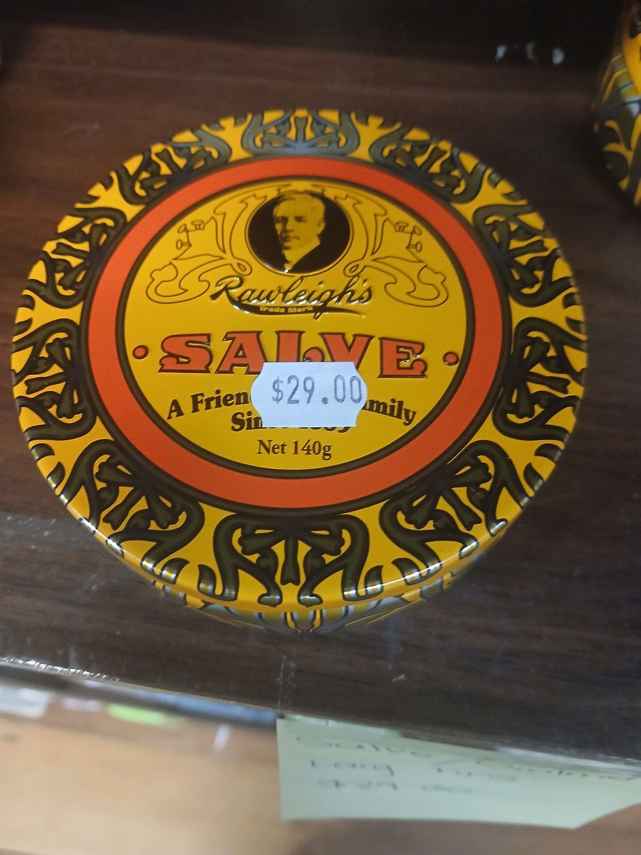 Rawleigh's Salve tin, 140g