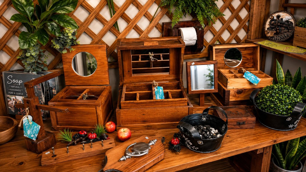 Handcrafted native timber boxes and gifts