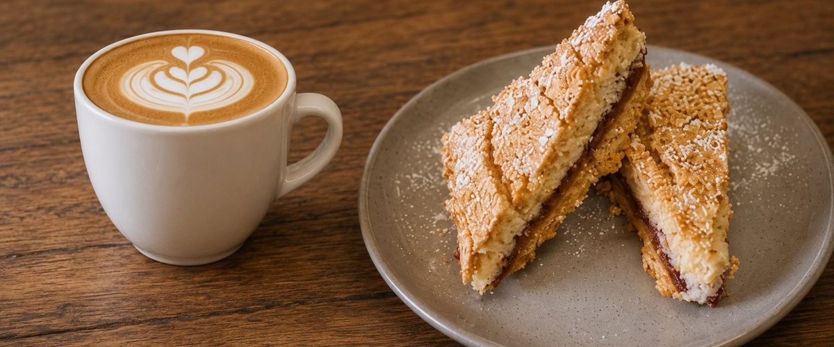 Louise Cake and coffee — Goat Horn Cafe