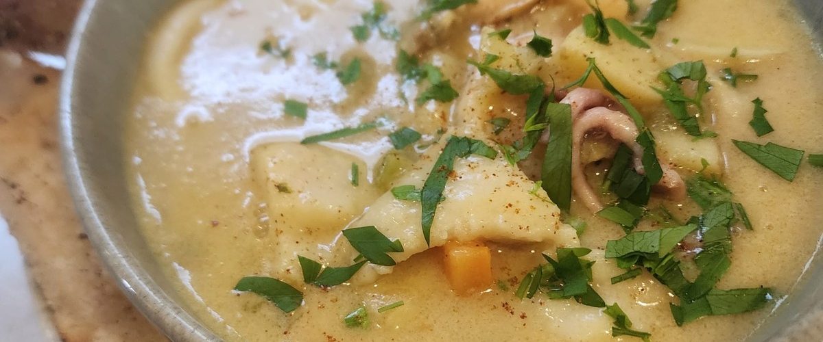 Seafood chowder