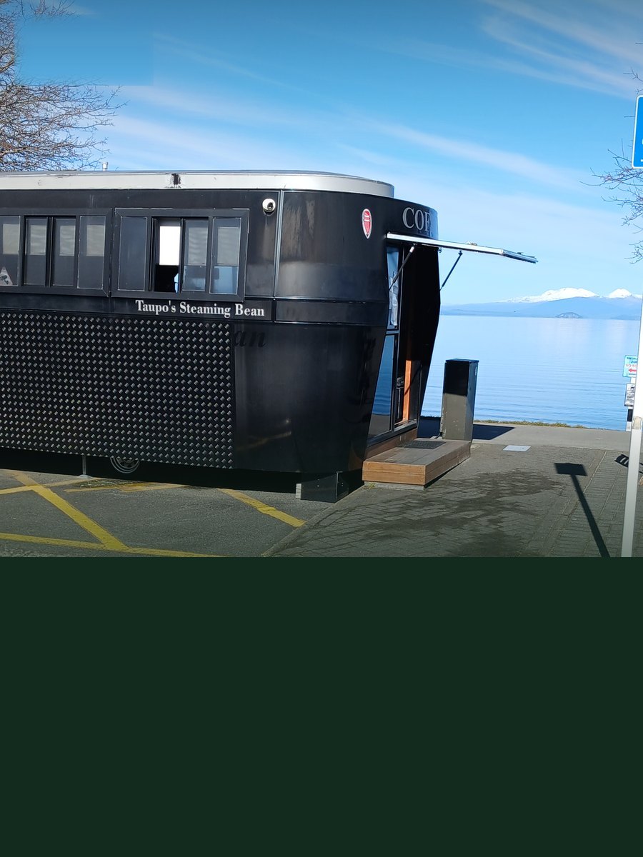 Taupo's Steaming Bean, Taupō Lakefront